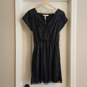 NEW BCBGenerations Black Silver Dress